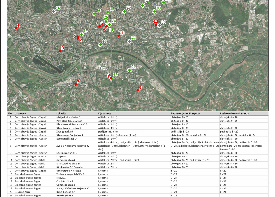 Posebna dežurstava u domovima zdravlja